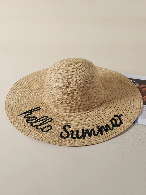 Original Casual Vacation Wide Brim Hat