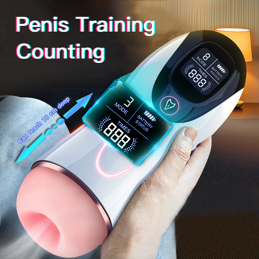 Automatic Male Masturbator Sucking Vibration Oral Sex Real Vagina Pocket  Cat Penis Oral Sex Machine Toy