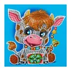 Diamond Painting-DIY Crystal Rhinestone Cow