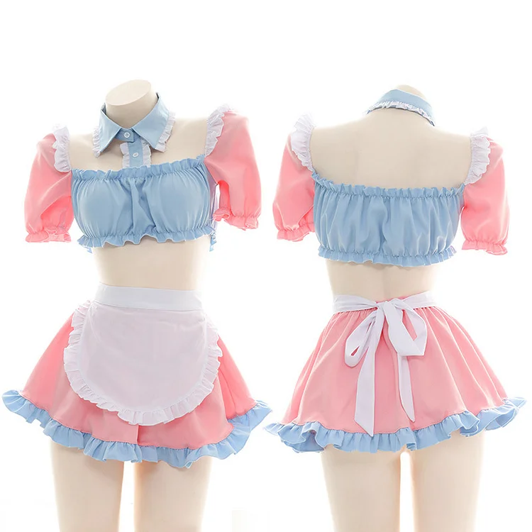 Maid Nightdress Lingerie Set - Modakawa Modakawa