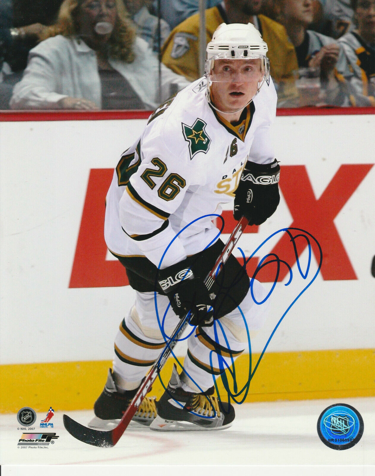 JERE LEHTINEN SIGNED DALLAS STARS 8x10 Photo Poster painting #5 Autograph