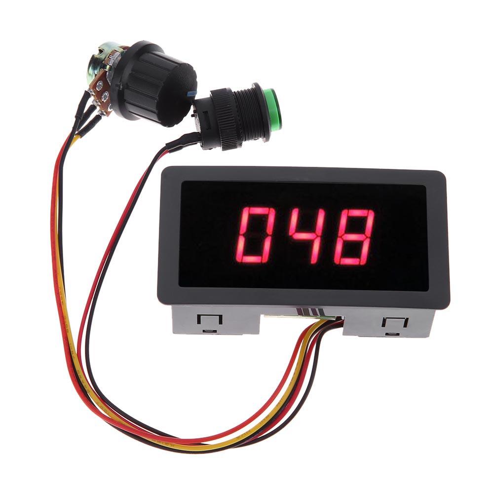 

CCM5D Digital Display LED 6V 12V 24V PWM Motor Controller Speed Regulator, 501 Original