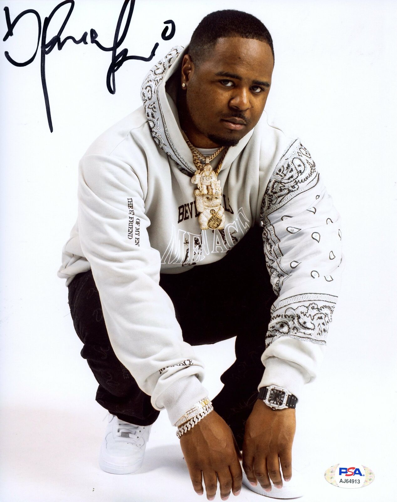 Drakeo The Ruler Signed Autographed 8x10 Photo Poster painting PSA/DNA Authenticated