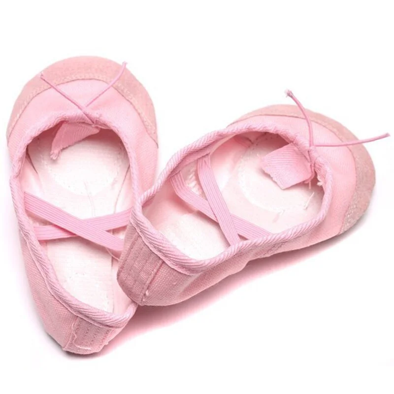 Kids Dance Shoes Adult Professional Canvas Soft Sole Ballet Shoes Girls Children Ballet Slippers