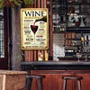 Wine From Around The World - Metal Tin Signs(8*12Inch/12*16Inch) - Bar
