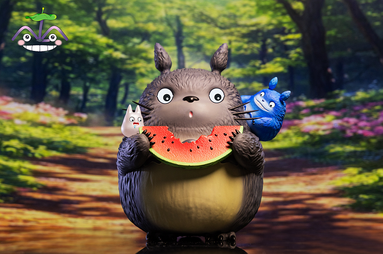 LM Studio - My Neighbor Totoro Totoro eating watermelon Statue(GK)-
