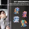 12PCS 2d flache DIY Diamant Kunst K&uuml;hlschrank Aufkleber f&uuml;r Wohnkultur (Flugsaurier)