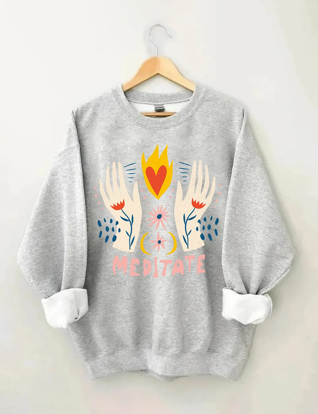 Boho Meditate Sweatshirt