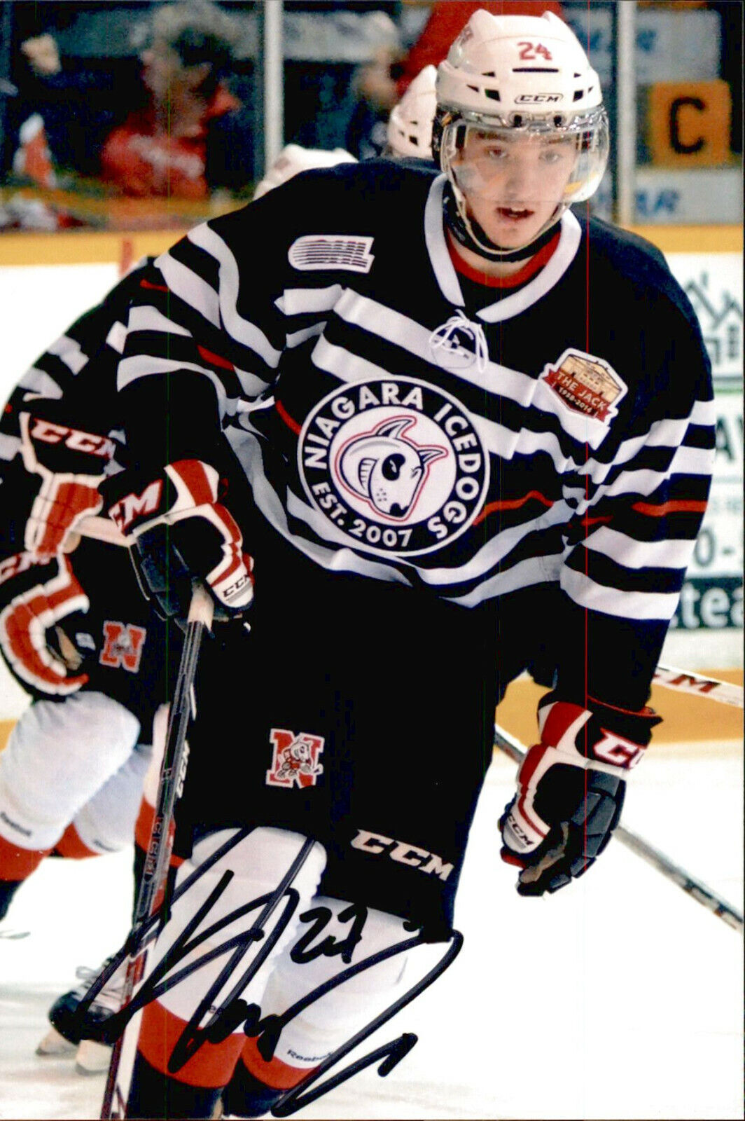 Hayden McCool SIGNED 4x6 Photo Poster painting SPITFIRES NIAGARA ICE DOGS #2