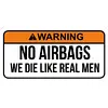 (Multi Style)Warning - Car License(6*12Inch)