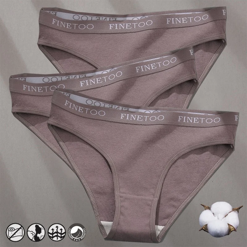 Billionm Women Cotton Panties Sexy Underwear for Female Solid Jacquard Pattern Briefs Women's Comfortable Undearpants Intimates Lingerie