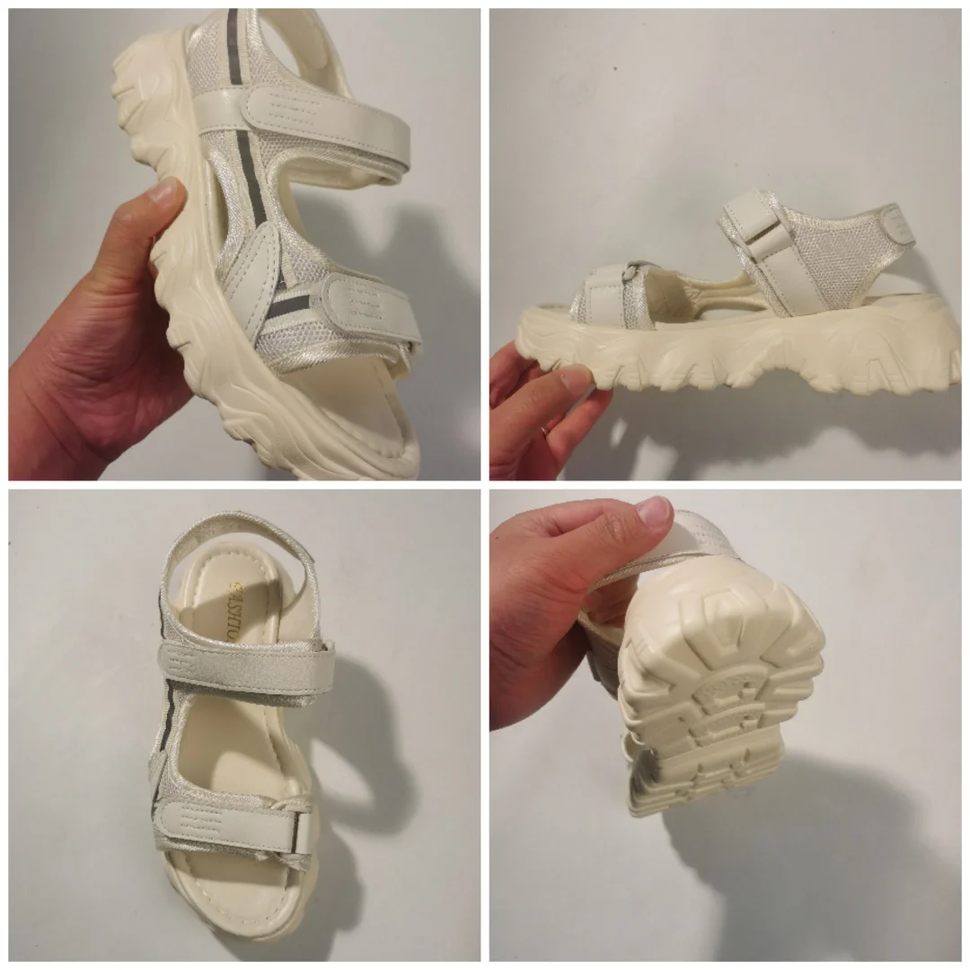 Fujin 6CM Gladiator Platform Women's Sandals 2021 Summer Fashion Women Chunky Beach Sandal Denim Comfortable Sandalias Mujer