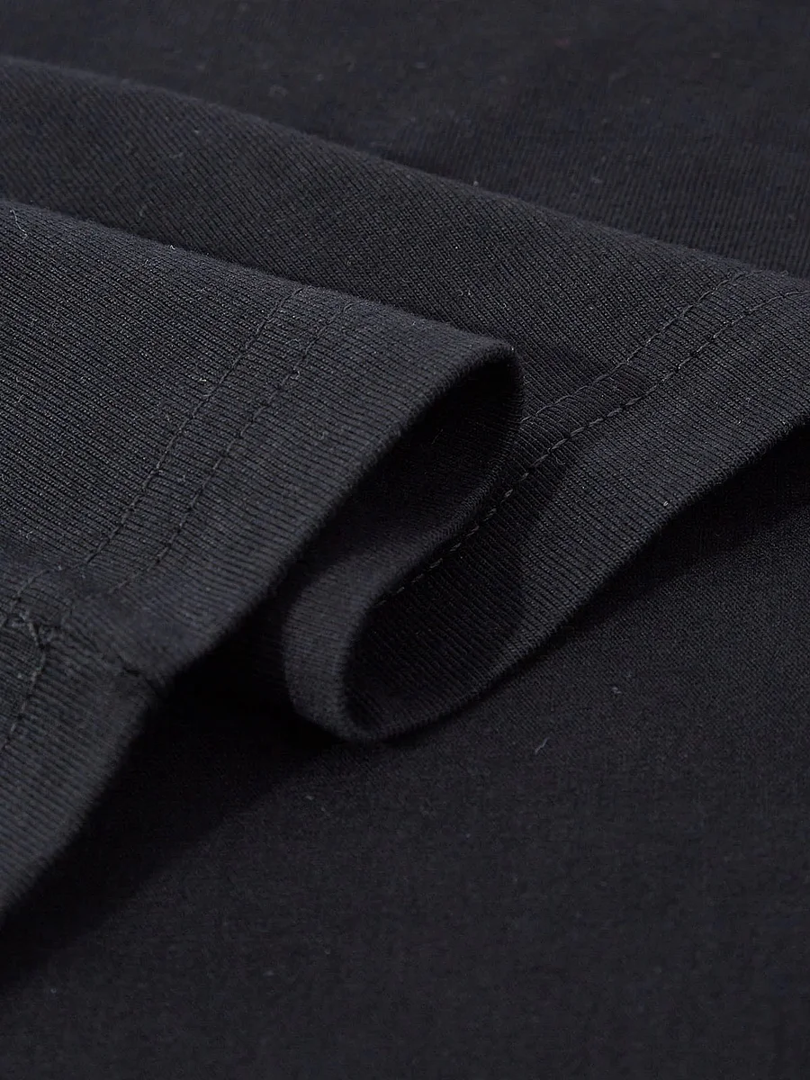 Rich Alone Graphics Cotton Cropped T-Shirts