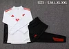 Joyfball 2025/2026 Liverpool Half-Pull Training Suit White Jersey 1:1 Thai Quality 
