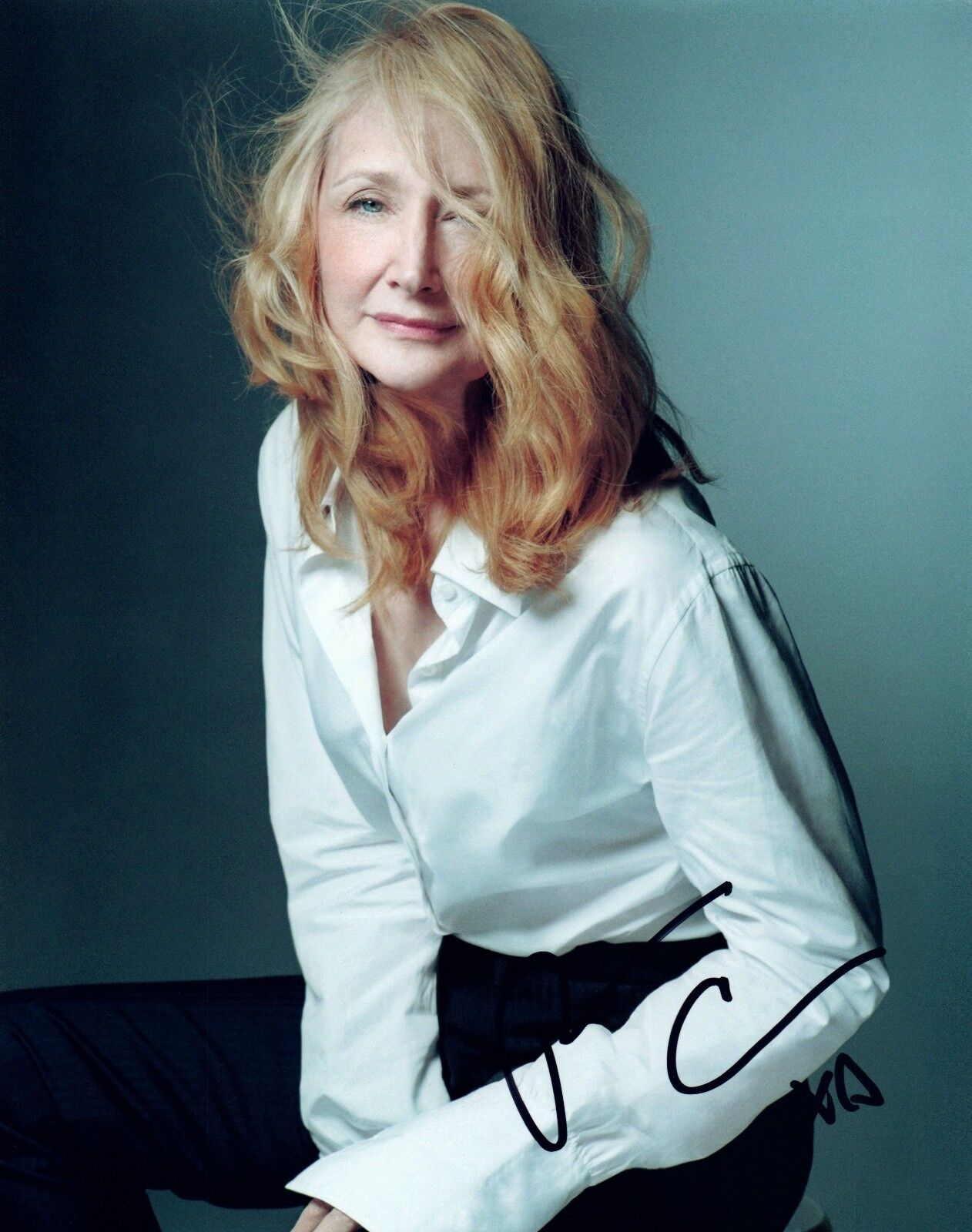 Patricia Clarkson Signed Autographed 8x10 Photo Poster painting Sharp Objects COA AB