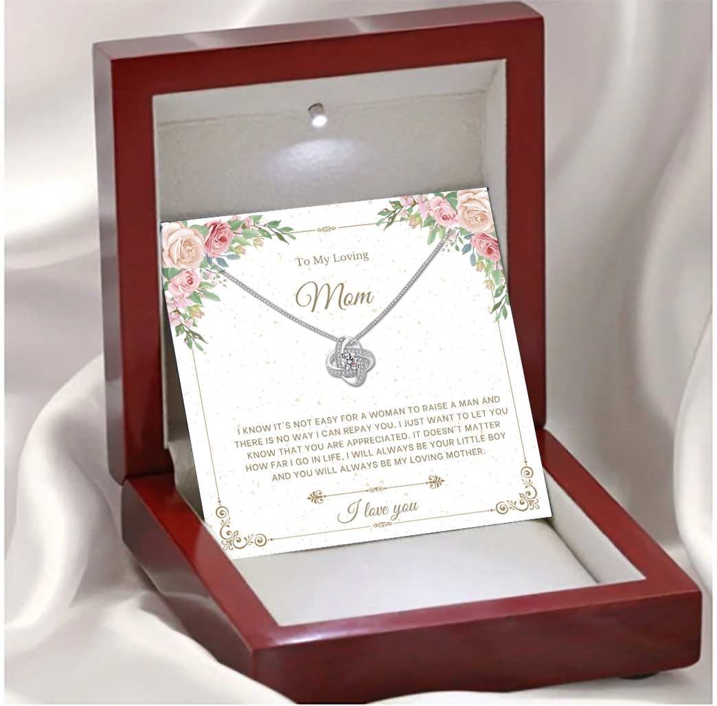 Love Diamond Necklace For Loving Mom