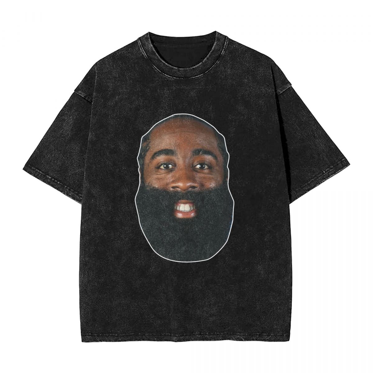 Philadelphia 76ers James Harden Men's Oversized Streetwear Tee Shirts