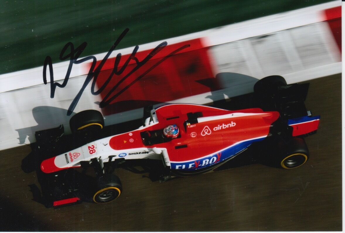 WILL STEVENS HAND SIGNED MANOR F1 6X4 Photo Poster painting 1.