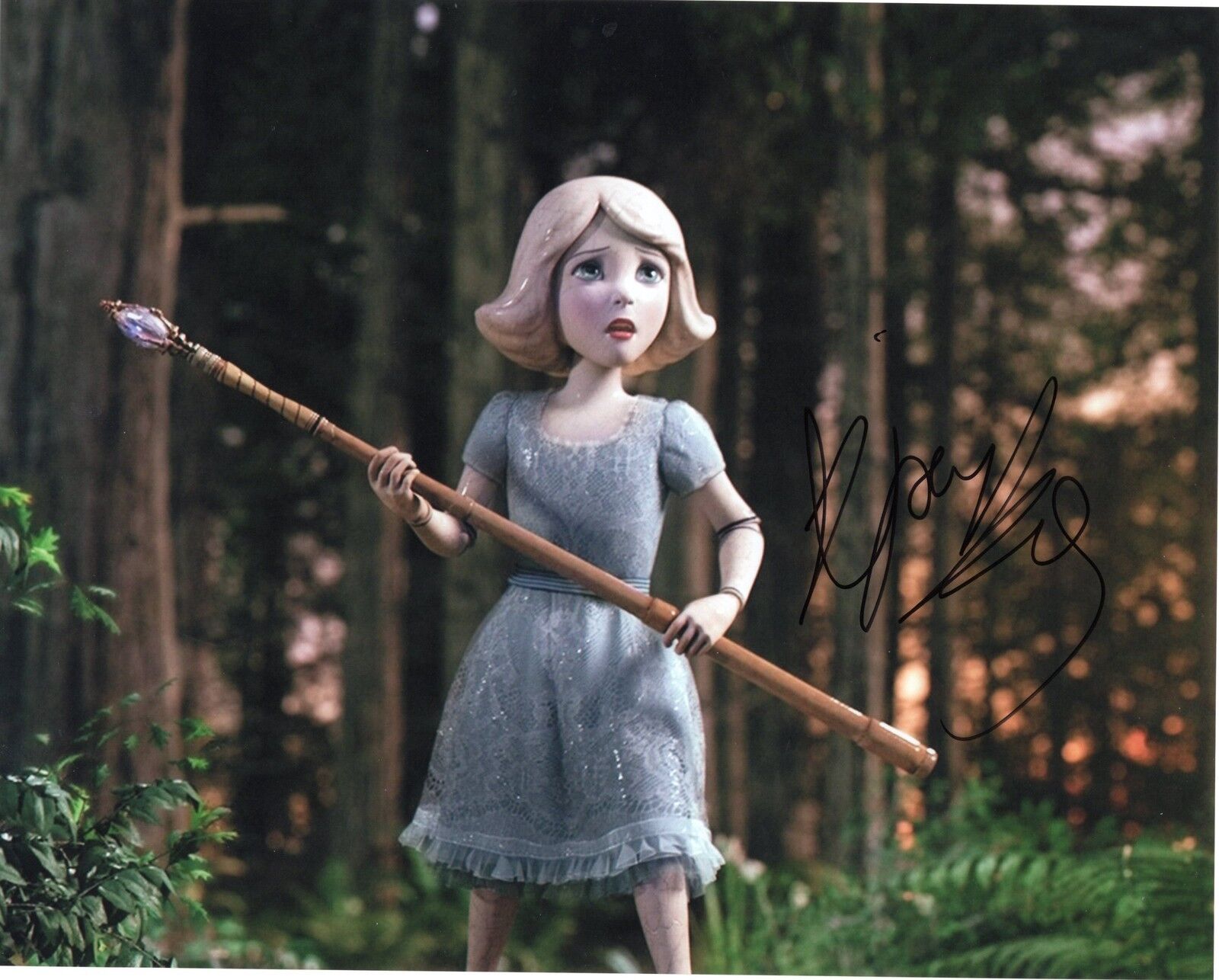 Joey King Oz The Great and Powerful China Girl Signed 8x10 Photo Poster painting w/COA #1