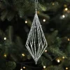 Silver Shimmers Christmas's Tree Hanging Decors