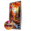 Diamond Painting - Full Round Drill - Autumn Scenery(Canvas|40*70cm)
