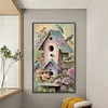 【Limited Stock Sale】Flower And Bird Room - 11CT Stamped Cross Stitch 35*60cm/13.78*23.62in