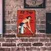 ZZ Top Girl - Vintage Metal Signs(8*12Inch)-Pin-up-girls