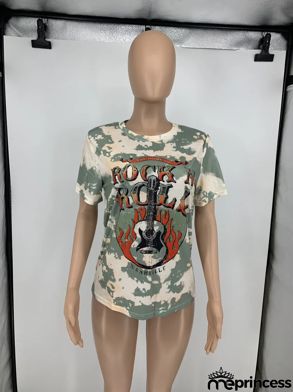 Fashion Casual Print Short Sleeve T-shirt