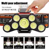 7LED Flashlight USB Rechargeable 4 Modes Outdoor Camping Cycling Head Light
