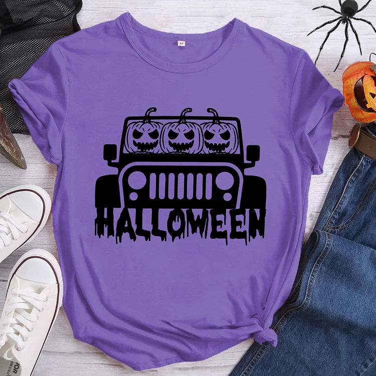 Witches Driver Scary Halloween T-shirt- BSTCAH1026