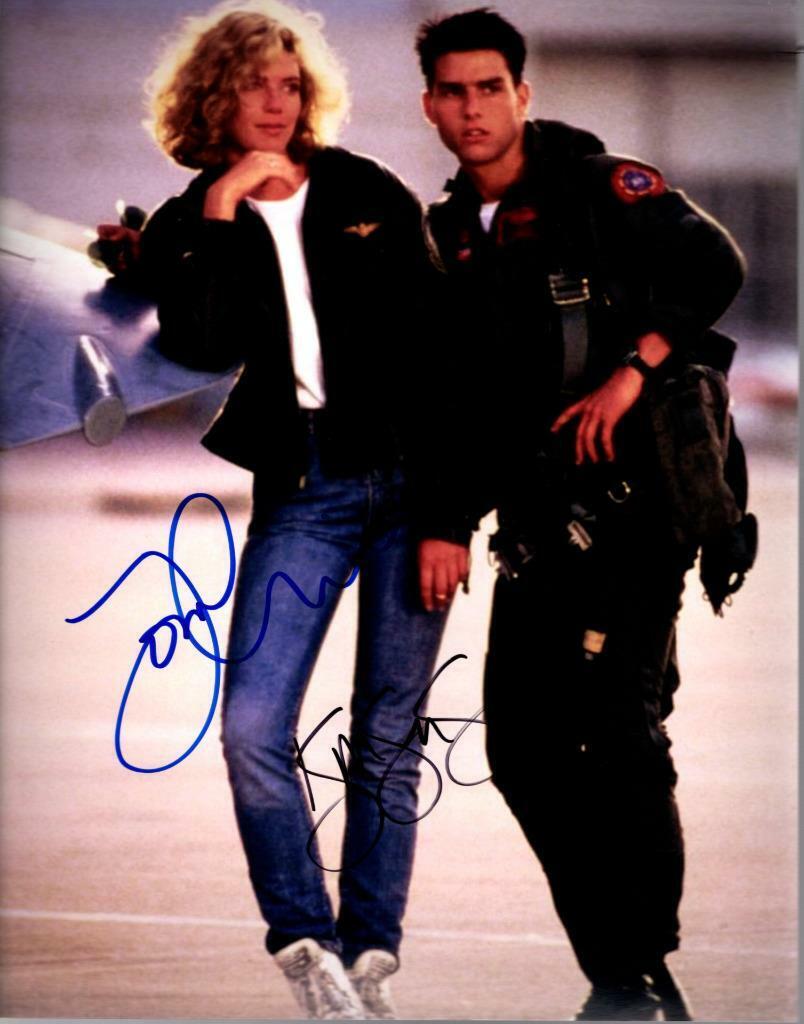 Kelly McGillis Tom Cruise signed 11x14 Photo Poster painting Pic autographed Picture with COA