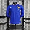 2024 Player Version Long Sleeve France Home Football Shirt 1:1 Thai Quality
