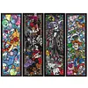M&eacute;chants Disney-peinture diamant rond-30 * 90cm-grande taille