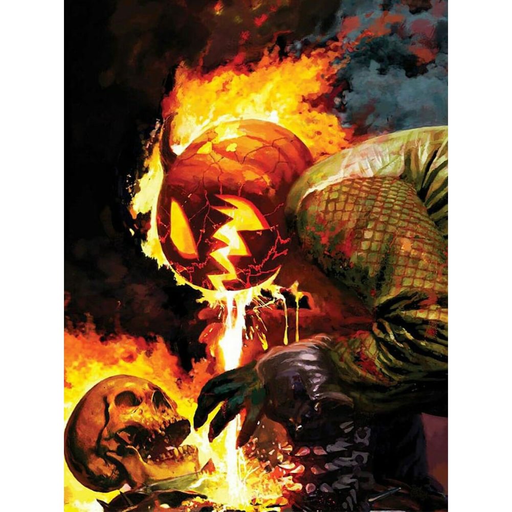 DIY Painting By Numbers Kit - Halloween (40*50 CM)