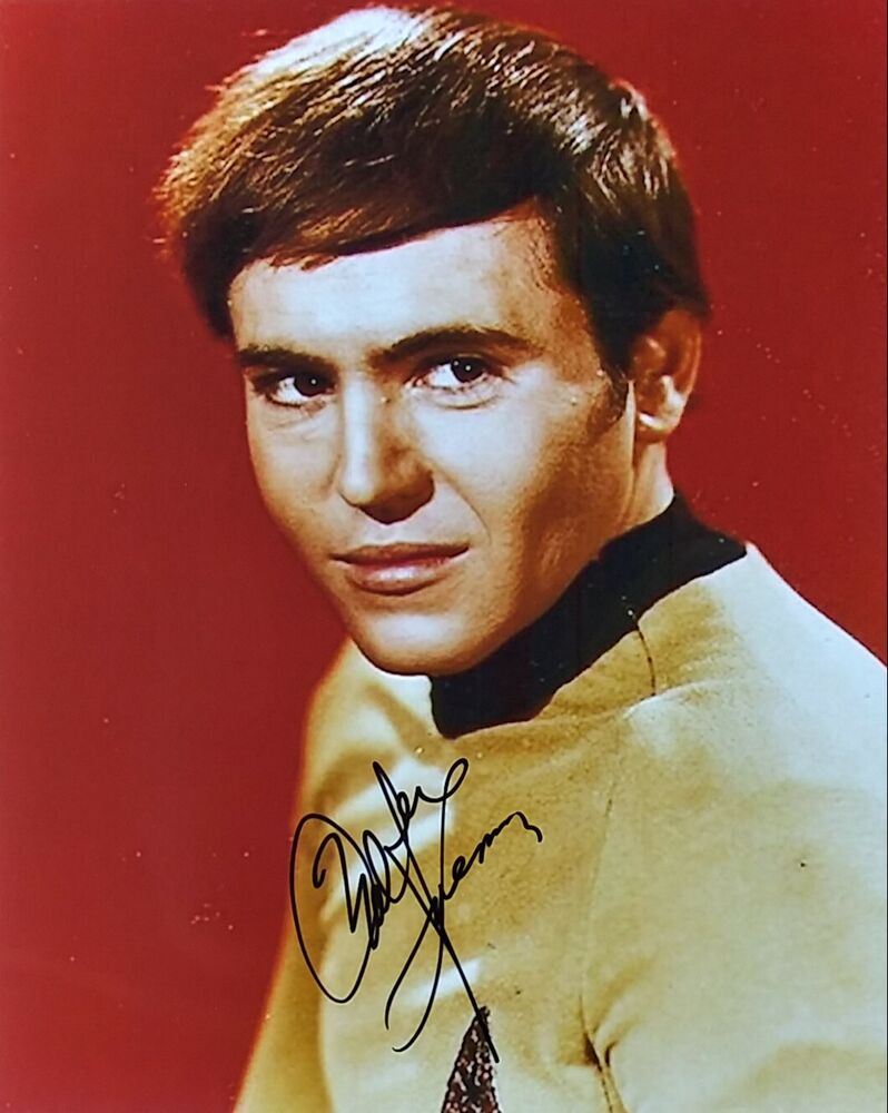 Walter Koenig signed 8 x 10