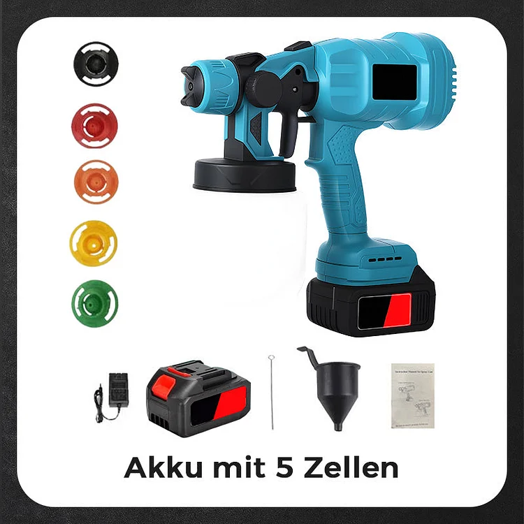 🔥🔥 50 % Rabatt + Gratisversand! 💥 🎨 Kabelloses elektrisches Farbspritzger&auml;t &ndash; Schnell, sauber und effizient