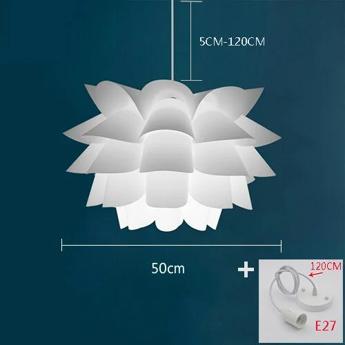 Creative PVC Pendant Lights Modern Minimalist Living Room Dining Pendant Lamp Creative Indoor Decor Fixtures Lighting Luminaria