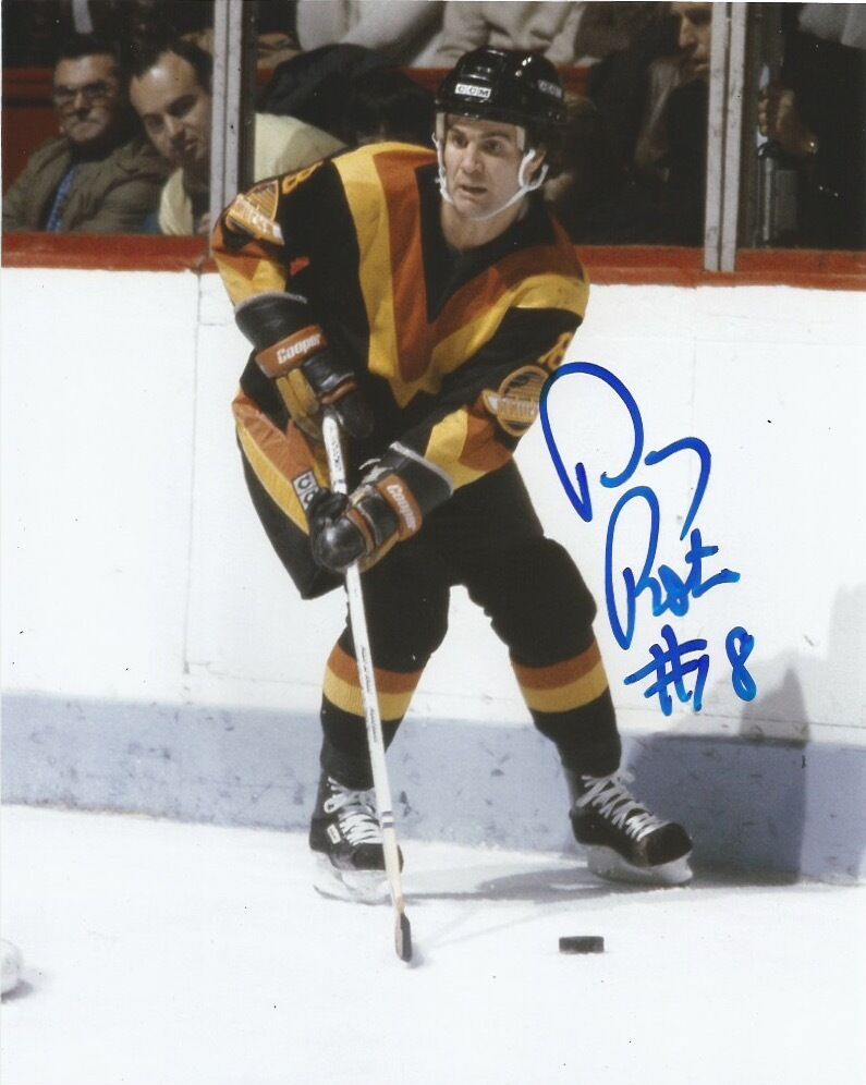 Vancouver Canucks Darcy Rota Signed Autographed 8x10 Photo Poster painting COA D