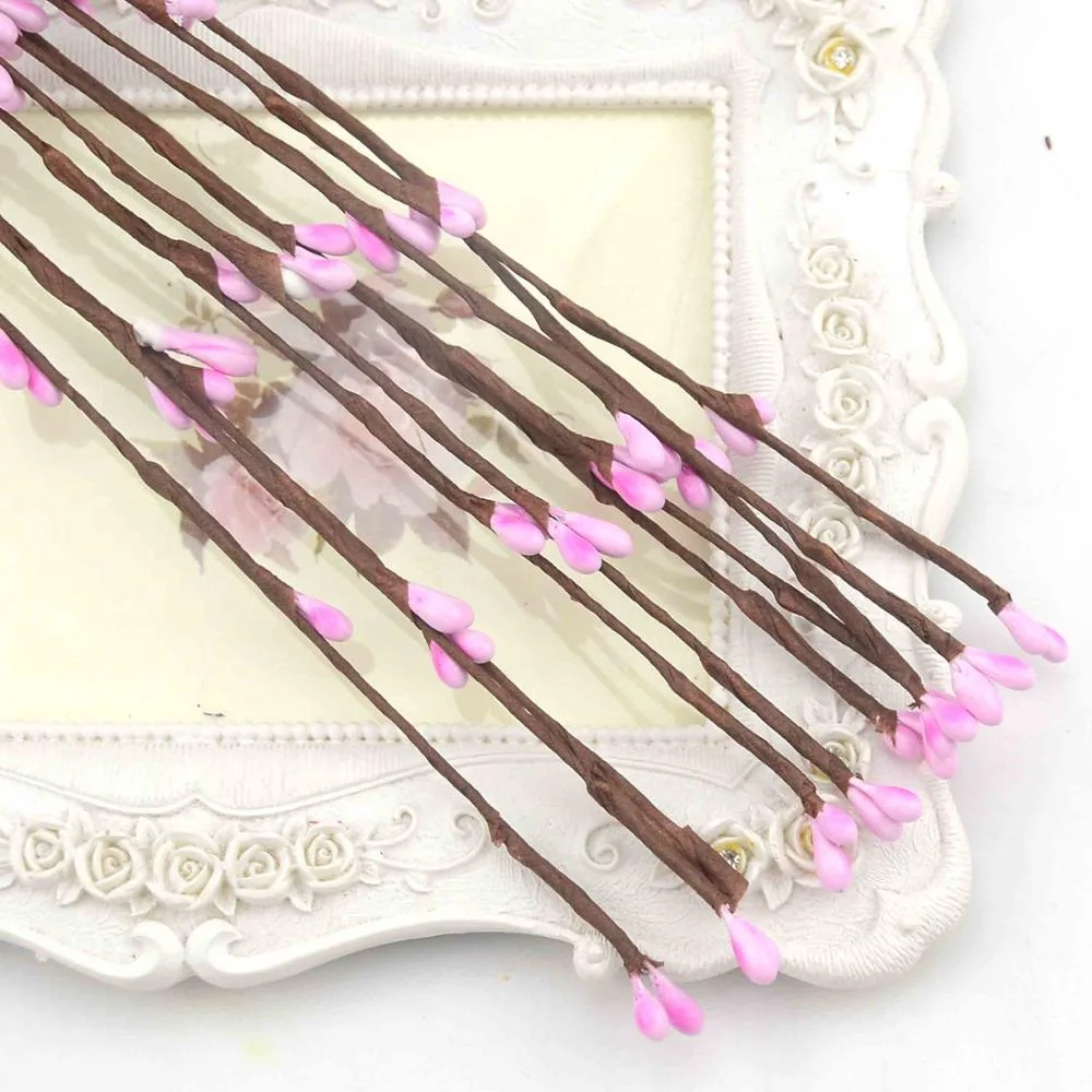 10pcs cheap 40CM artificial branch flower wedding decoration DIY clip art flower craft ornaments fake flowers