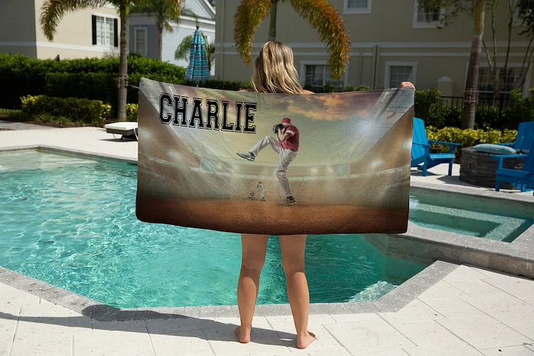 Baseball Beach Towel | DYTowel519