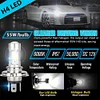 Car LED Fog Light Lamp LED Headlight Waterproof High-Power Fog Light Bulb (4Pcs)