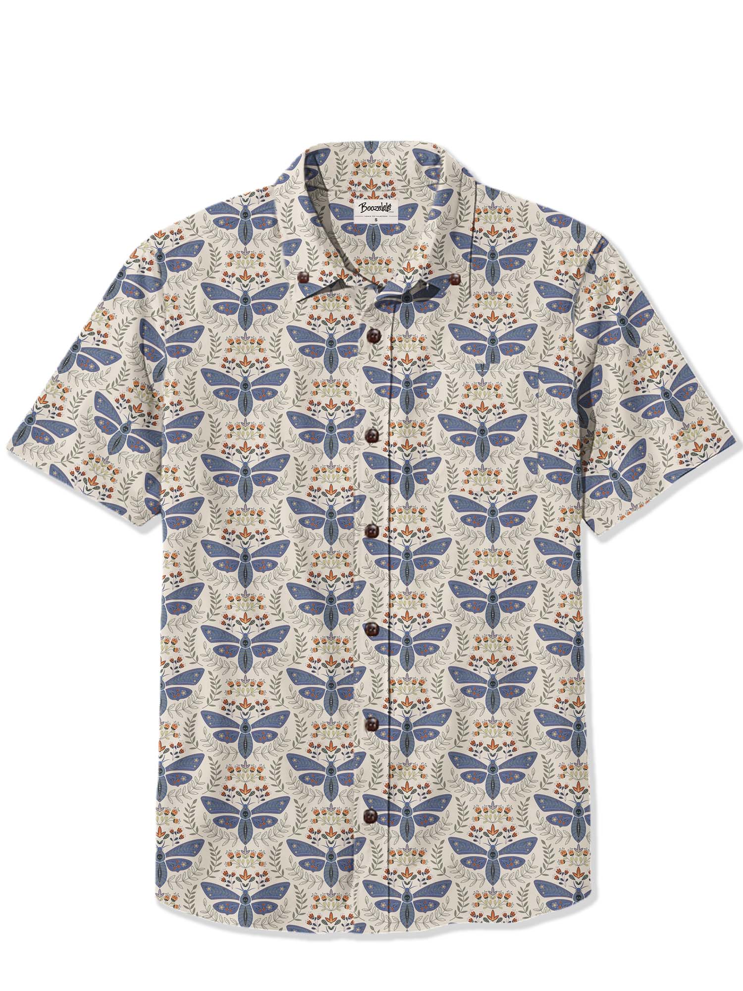 【Carrie Cantwell X Boozelele】Death's Head Moth - 100% Cotton Shirt