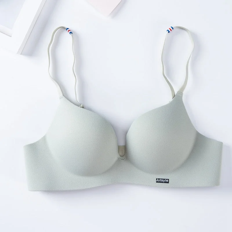 Women Bra Soft Wireless Bras Women Sexy Lingerie Fashion Adjusted Seamless Bralette Female A B Cup Push Up Underwear