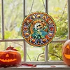 DIY Special Shaped Diamond Art Painting Acrylic Hanging Kit (Halloween Skull 1)