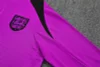 England 25-26 1/4 Zip Tracksuit purple Chandal