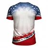 Men's Vintage American 250th Anniversary Eagle Patriotic Short-Sleeve T-Shirt by Inlyline