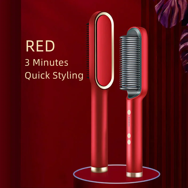 50% OFF - SUPERSONIC HAIR BRUSH PRO (DRYER/STRAIGHTNER/STYLER/VOLUMISER)