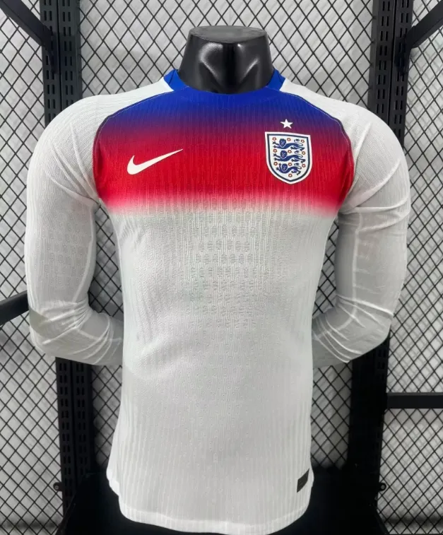 2526 New Season England Home Long Draw Jersey - Player Edition
