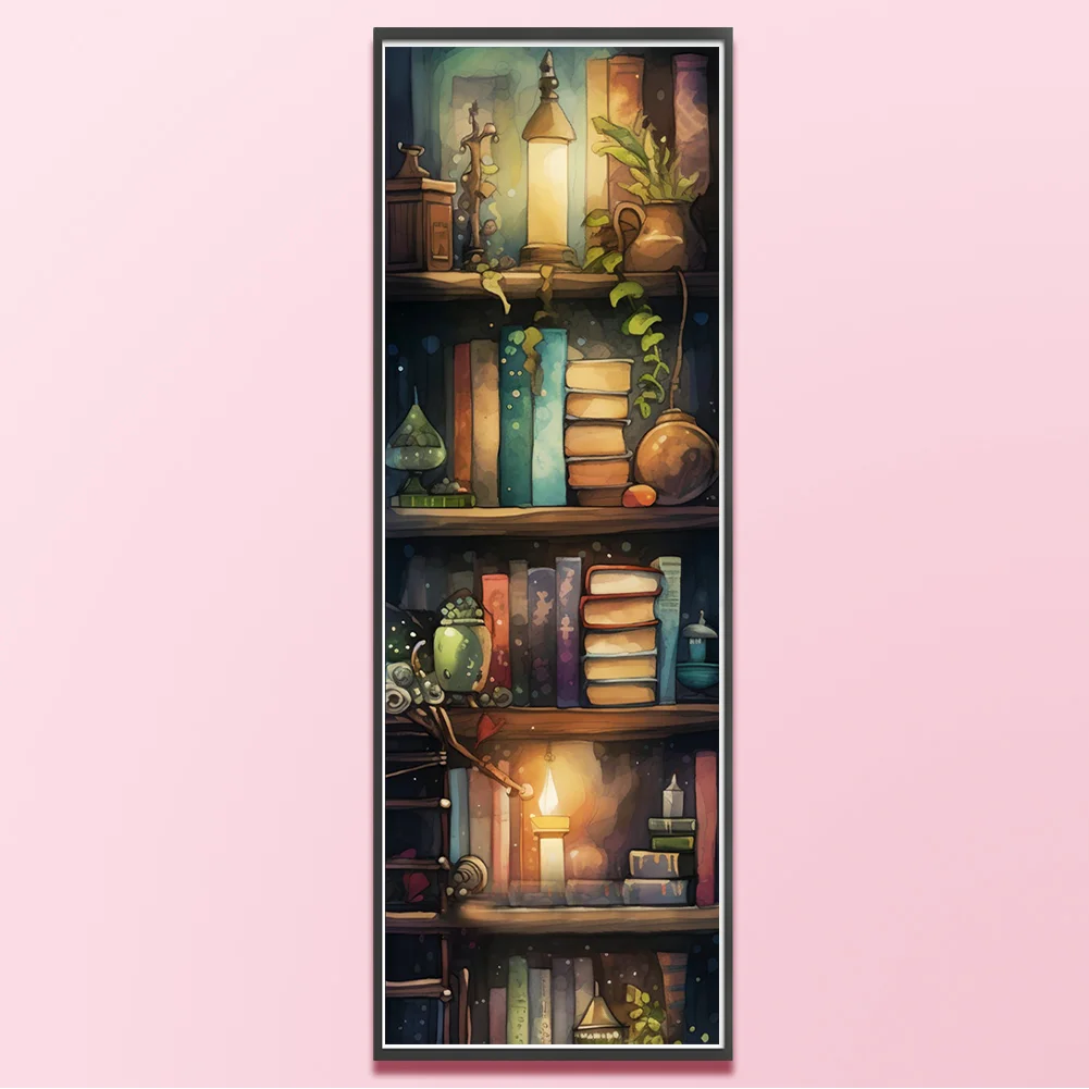 11CT Full Stamped Cross Stitch - Book(Canvas|30*80CM)