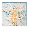 Polka Dots Floral Painting Shawl Scarf